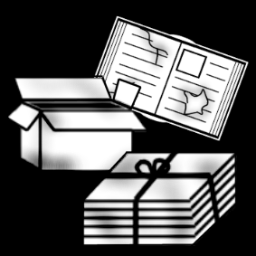 garbage: paper & cardboard boxes